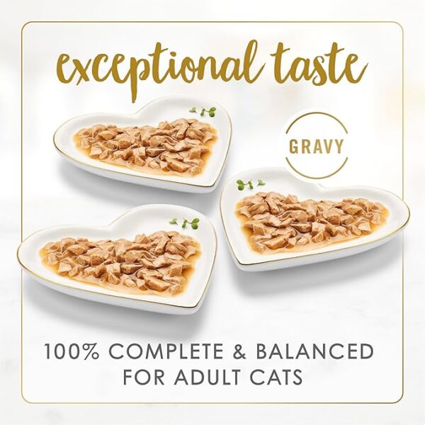 Purina Fancy Feast Gravy Lovers Poultry and Beef Grilled Gourmet Wet Cat Food Variety Pack - (Pack of 24) 3 oz. Cans - Image 6