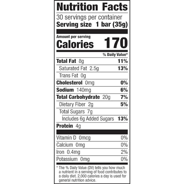 Nature Valley Sweet and Salty Granola Bars, Peanut, 30 Bars, 36 OZ - Image 4